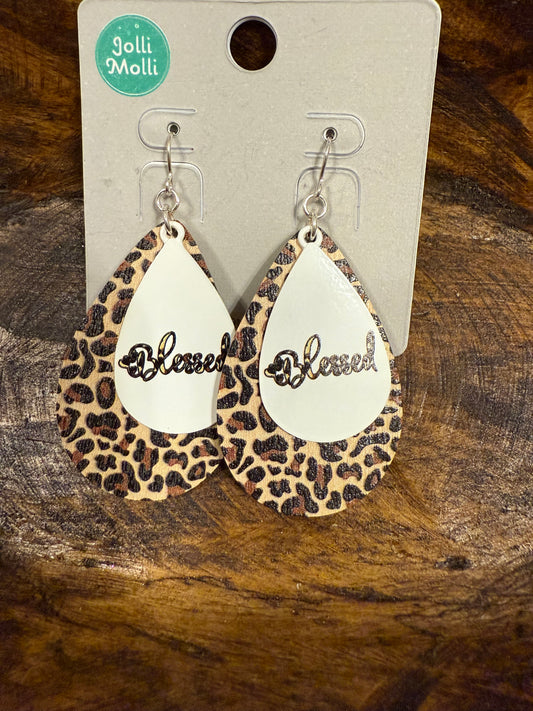 Blessed Leopard Dangle