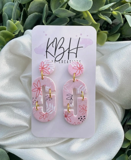 Floral Boho Dangle