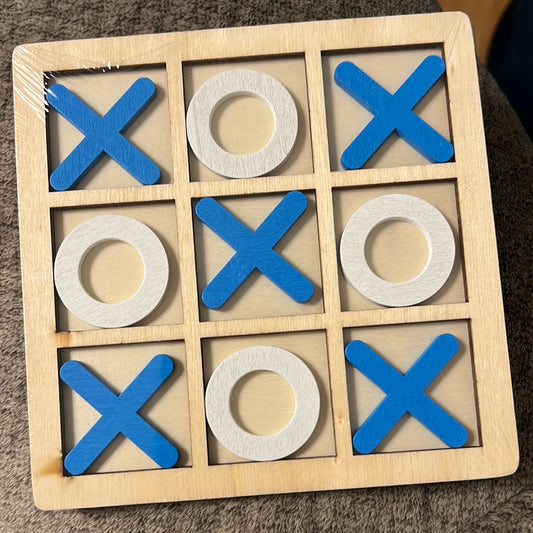 Wooden Tic-Tac-Toe