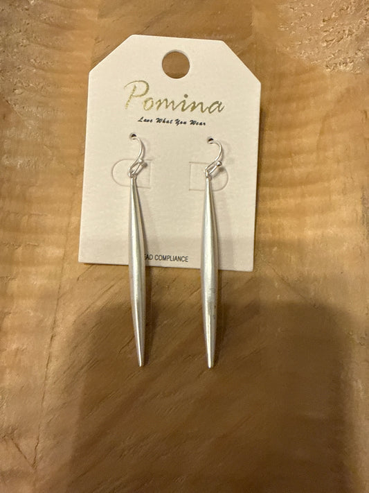 Silver Long Dangle