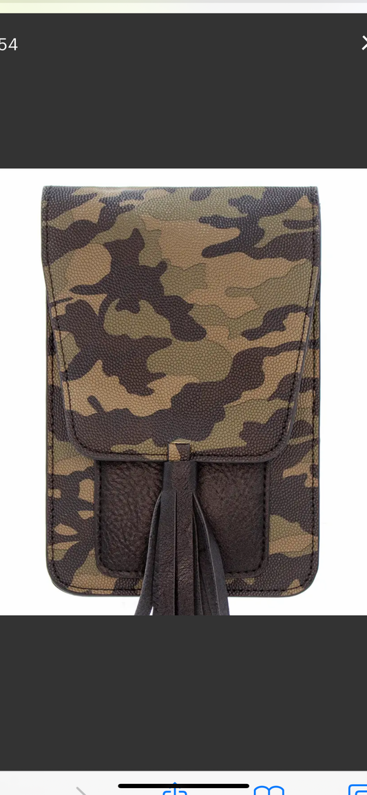 Camo Crossbody