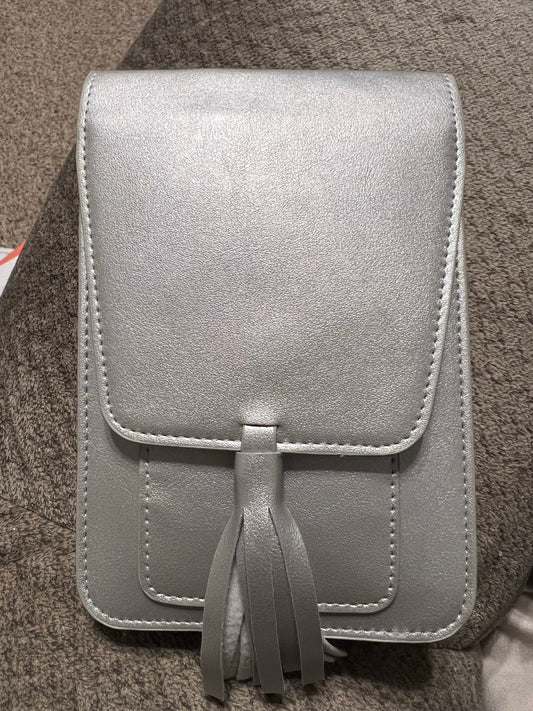 Silver Shimmer Crossbody