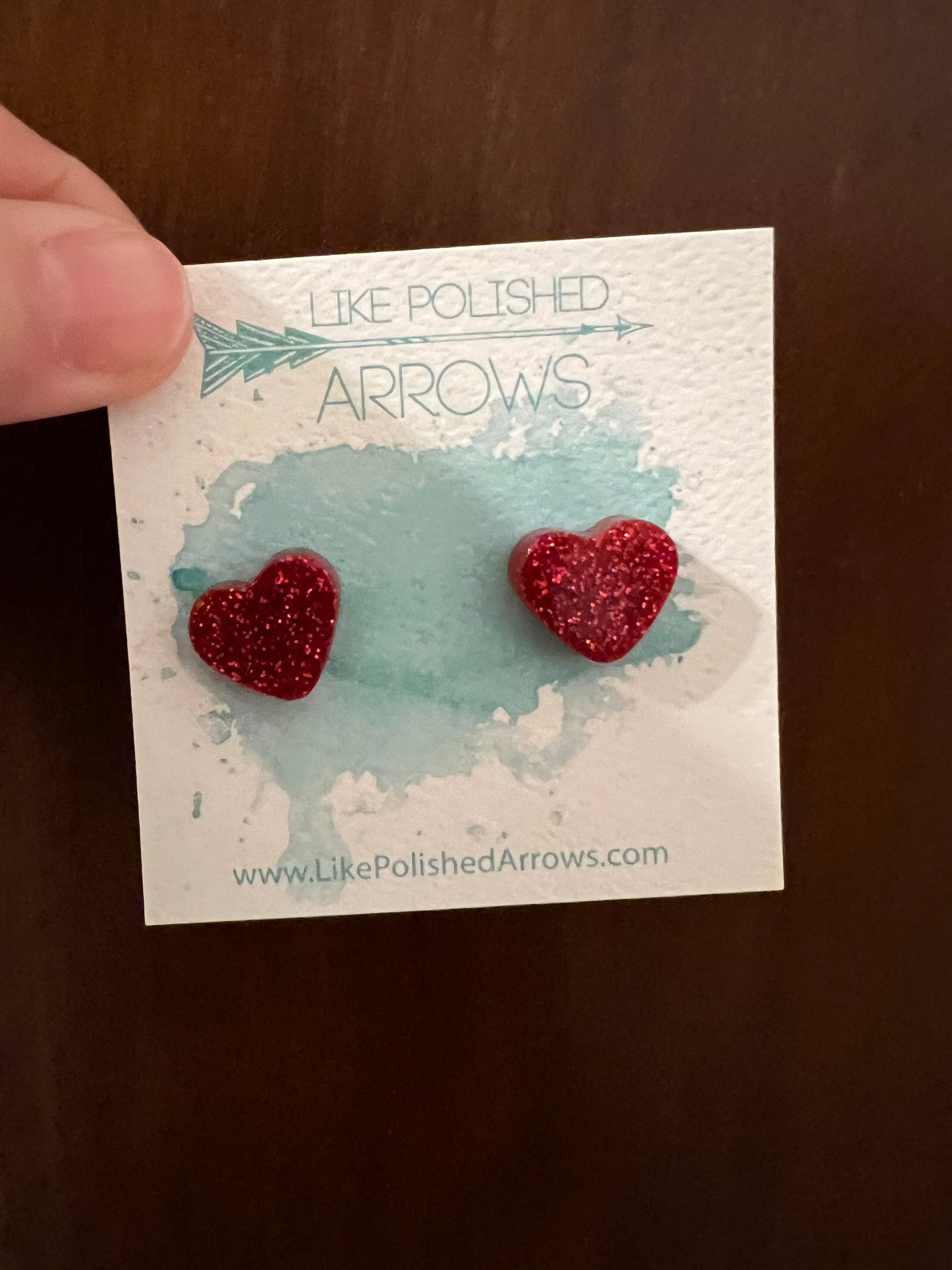 Heart Studs