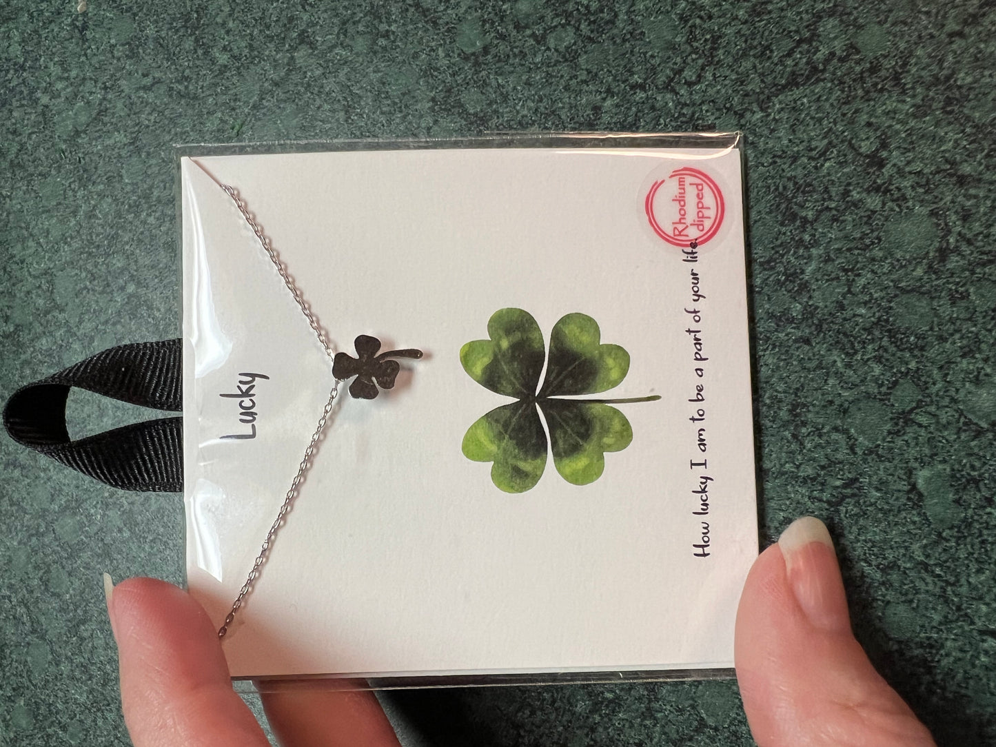 Four Leaf Clover Dangle